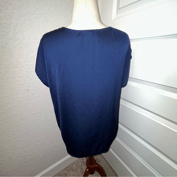 MICHAEL Michael Kors Faux Wrap Blouse Shirt Top - Picture 3 of 10